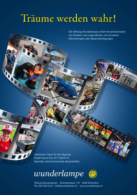 Flyer hoch- Stiftung Wunderlampe