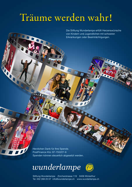 Flyer hoch- Stiftung Wunderlampe
