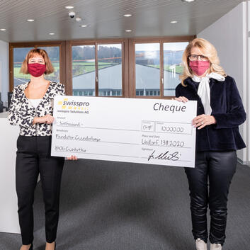 Swisspro beschenkt Wunderlampe-«Wunschkinder»