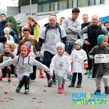Zu Fuss Kilometer nach Wahl zurücklegen für Kinder in der Schweiz