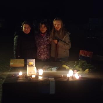 Steinebrunner Schülerinnen und Schüler engagieren sich für die Wunderlampe