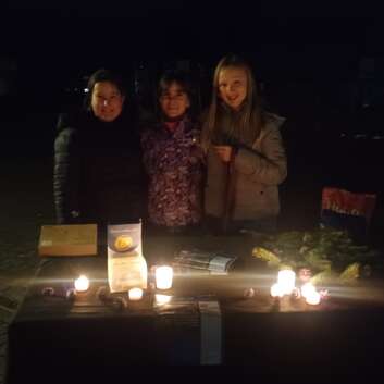 Steinebrunner Schülerinnen und Schüler engagieren sich für die Wunderlampe