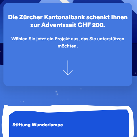 ZKB Kundinnen und Kunden helfen mit, Herzenswünsche zu erfüllen