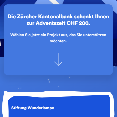 ZKB Kundinnen und Kunden helfen mit, Herzenswünsche zu erfüllen