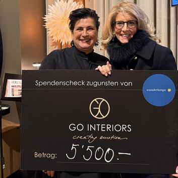 GO INTERIORS unterstützt die Wunderlampe mit Spendenaktion