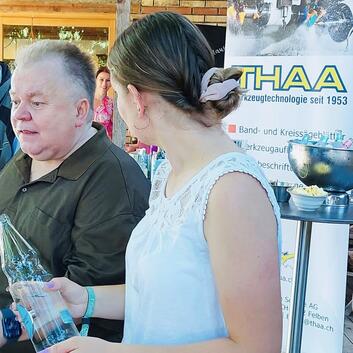 Jubliäumsspende der Thaa AG geht an die Wunderlampe