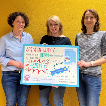 Die Frauengemeinschaft St. Anna spielt Lotto für die Wunderlampe