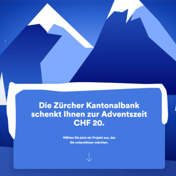 ZKB Kundinnen und Kunden spenden für die Stiftung Wunderlampe