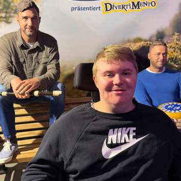 Andri erlebt Divertimento bei der Jubiläums-Bühnenshow live