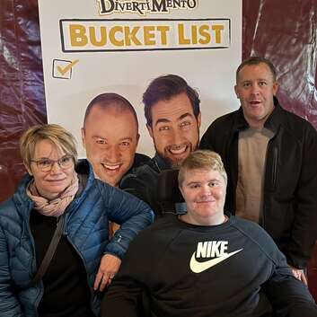 Andri erlebt Divertimento bei der Jubiläums-Bühnenshow live